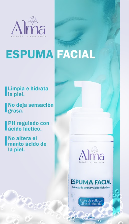 Espuma Facial Limpiadora