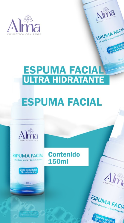 Espuma Facial Limpiadora
