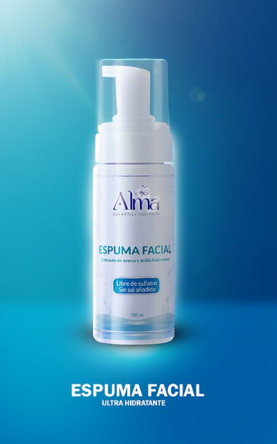 Espuma Facial Limpiadora